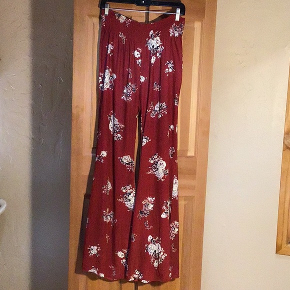 Free People One Floral Hippie Pant - Picture 2 of 7
